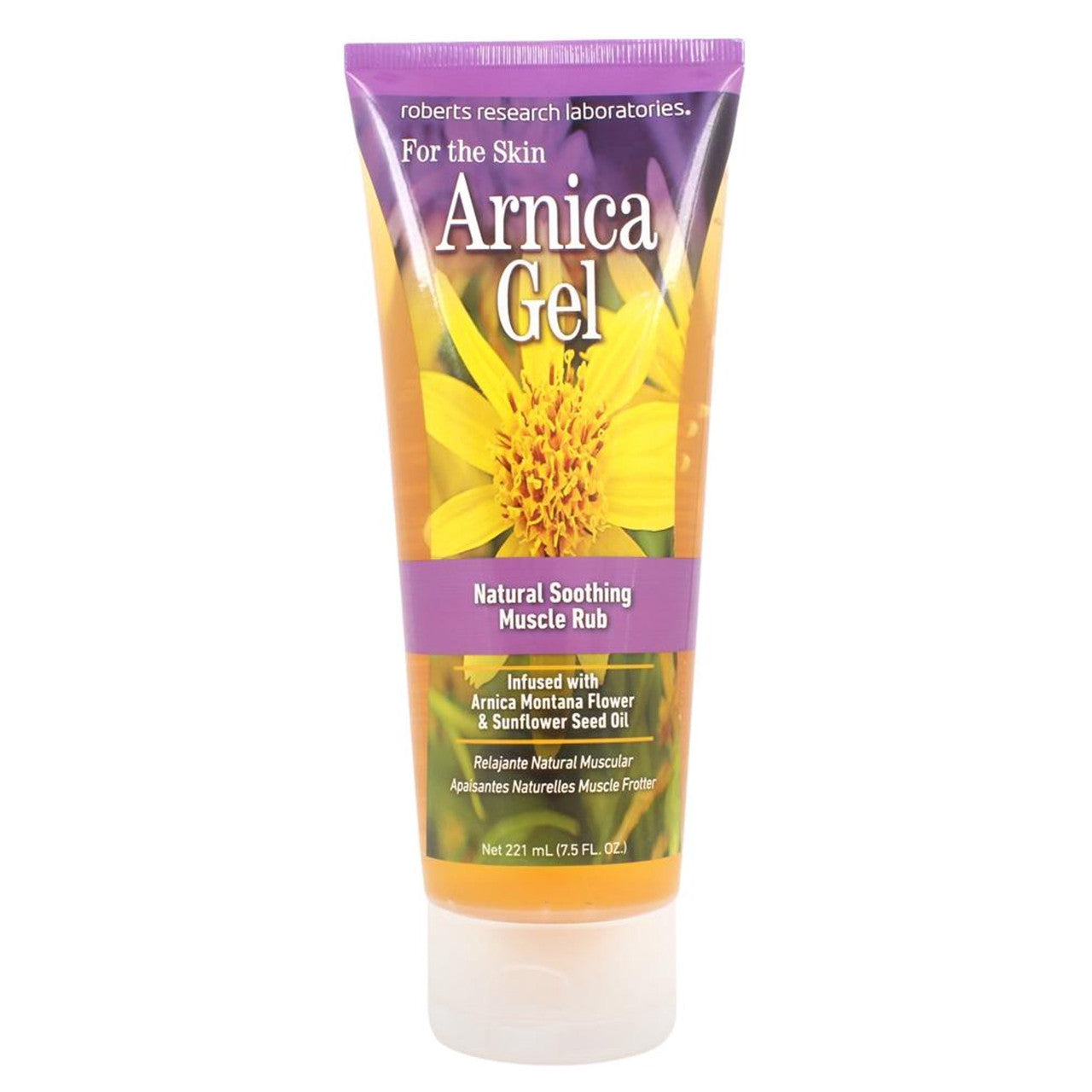 Roberts Research Laboratories Arnica Gel For Skin, 7.5 oz